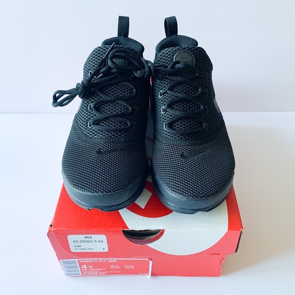 Nike Presto Fly GS All Black - Picture 2 of 5